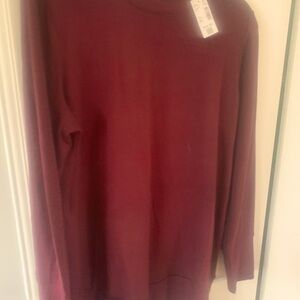 Reitmans hyba burgundy NWT size XL TUNIC length